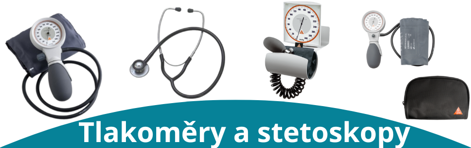 Tlakoměry a stetoskopy Heine