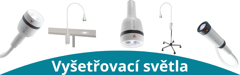 Vyšetřovací světla Heine